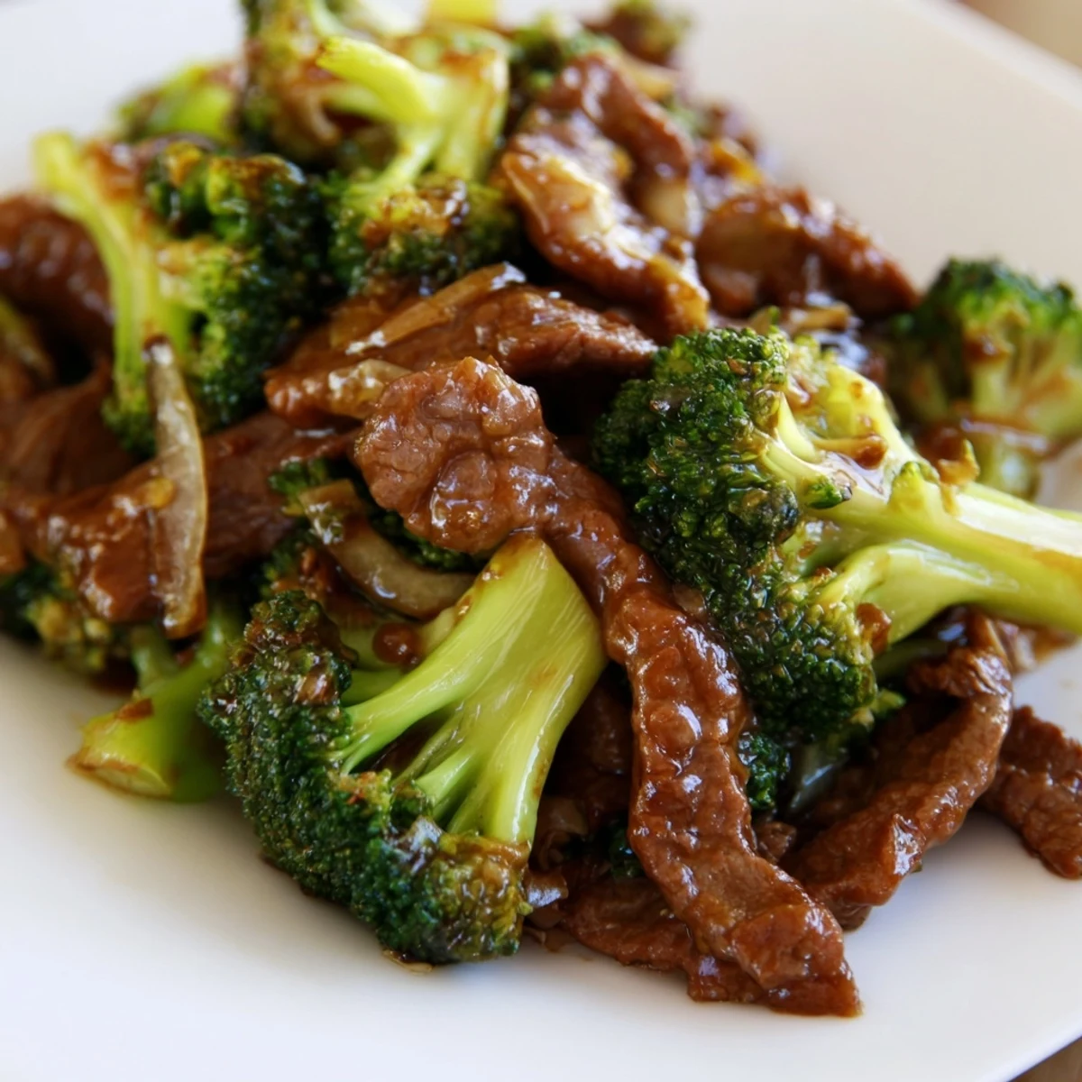 Quick Beef and Broccoli Stir-Fry featuring tender beef and vibrant broccoli in savory sauce.