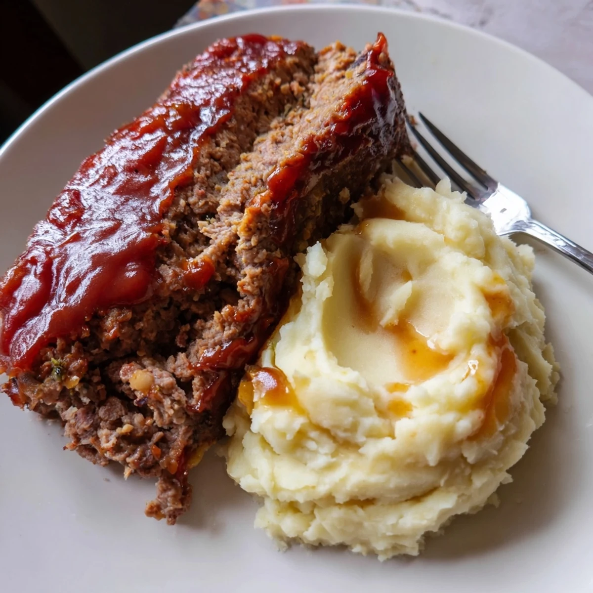 Classic Meatloaf Mashed Potatoes