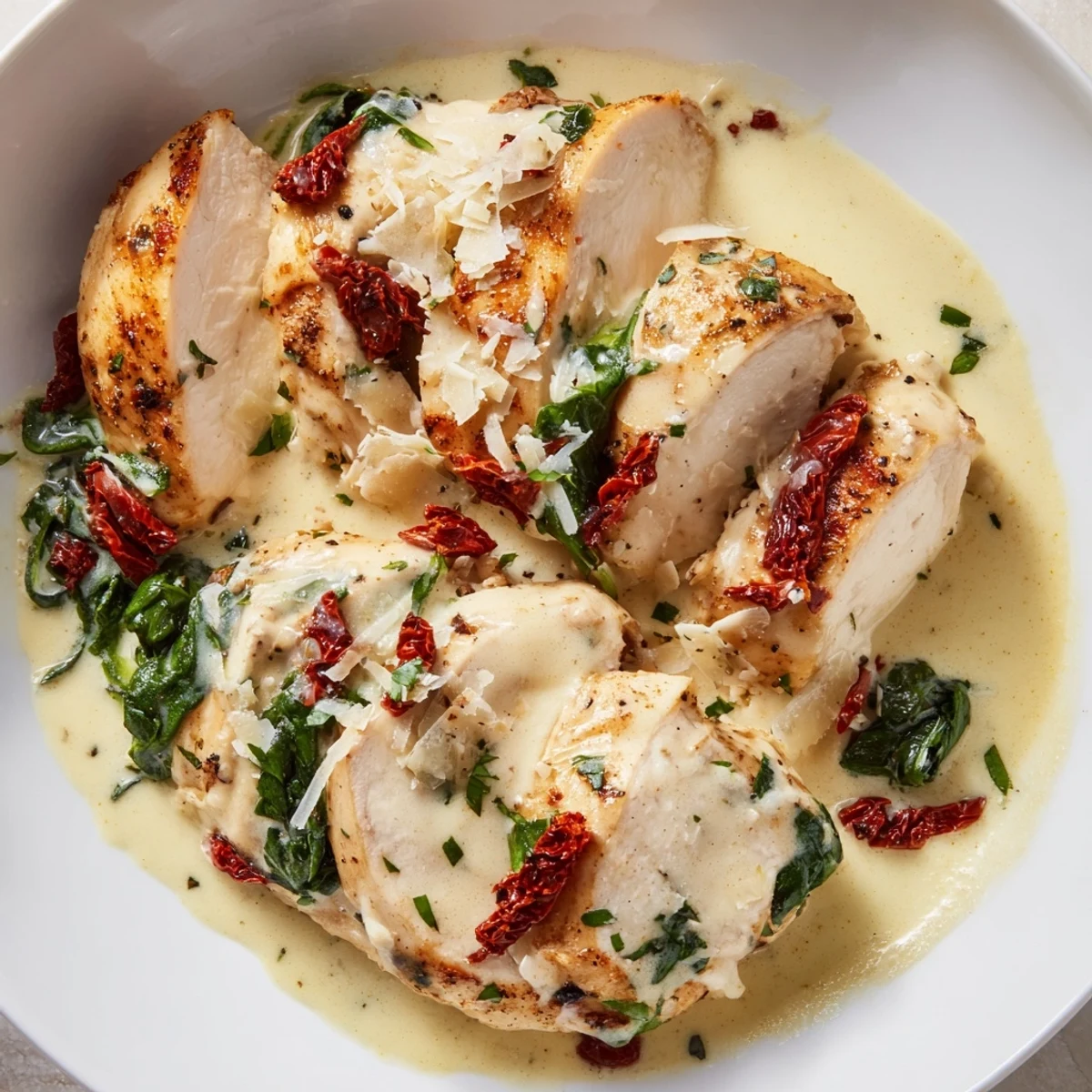 Creamy Tuscan Garlic Chicken