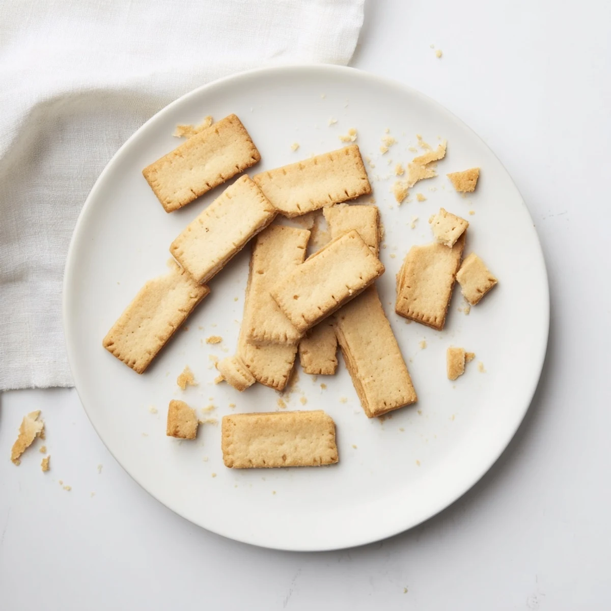 Warm, freshly baked classic shortbread cookies offer a rich, sweet aroma—perfect for a delightful dessert experience.