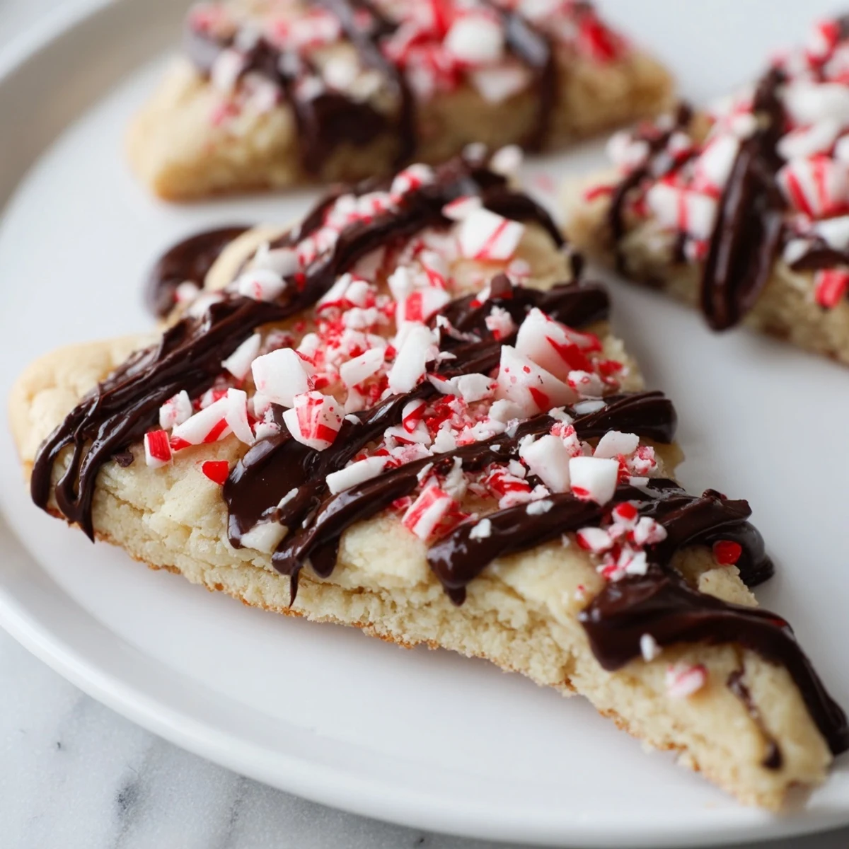 Delicious chocolate peppermint shortbread recipe, easy to make and featuring festive holiday flavors today.