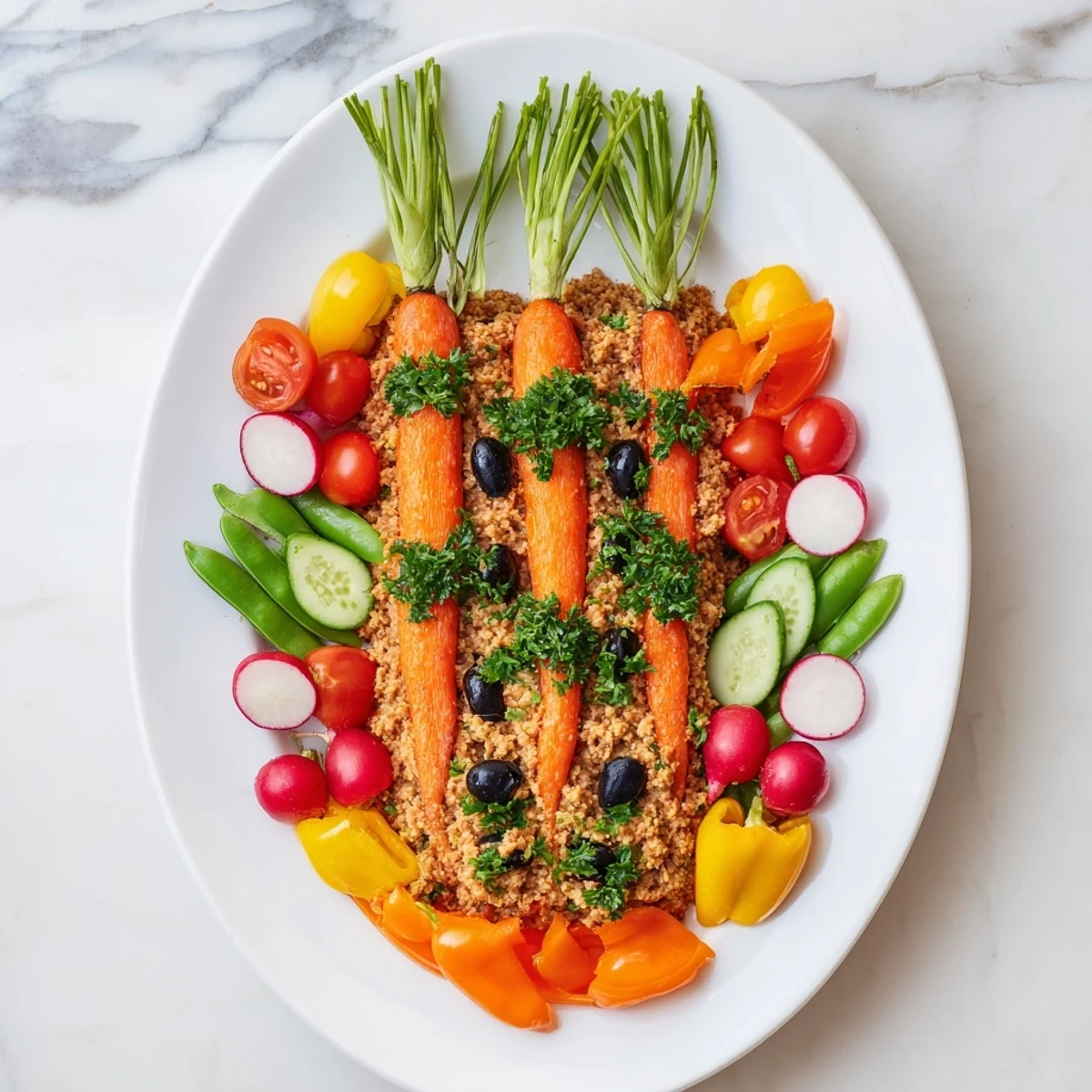 Carrot Patch Veggie Board