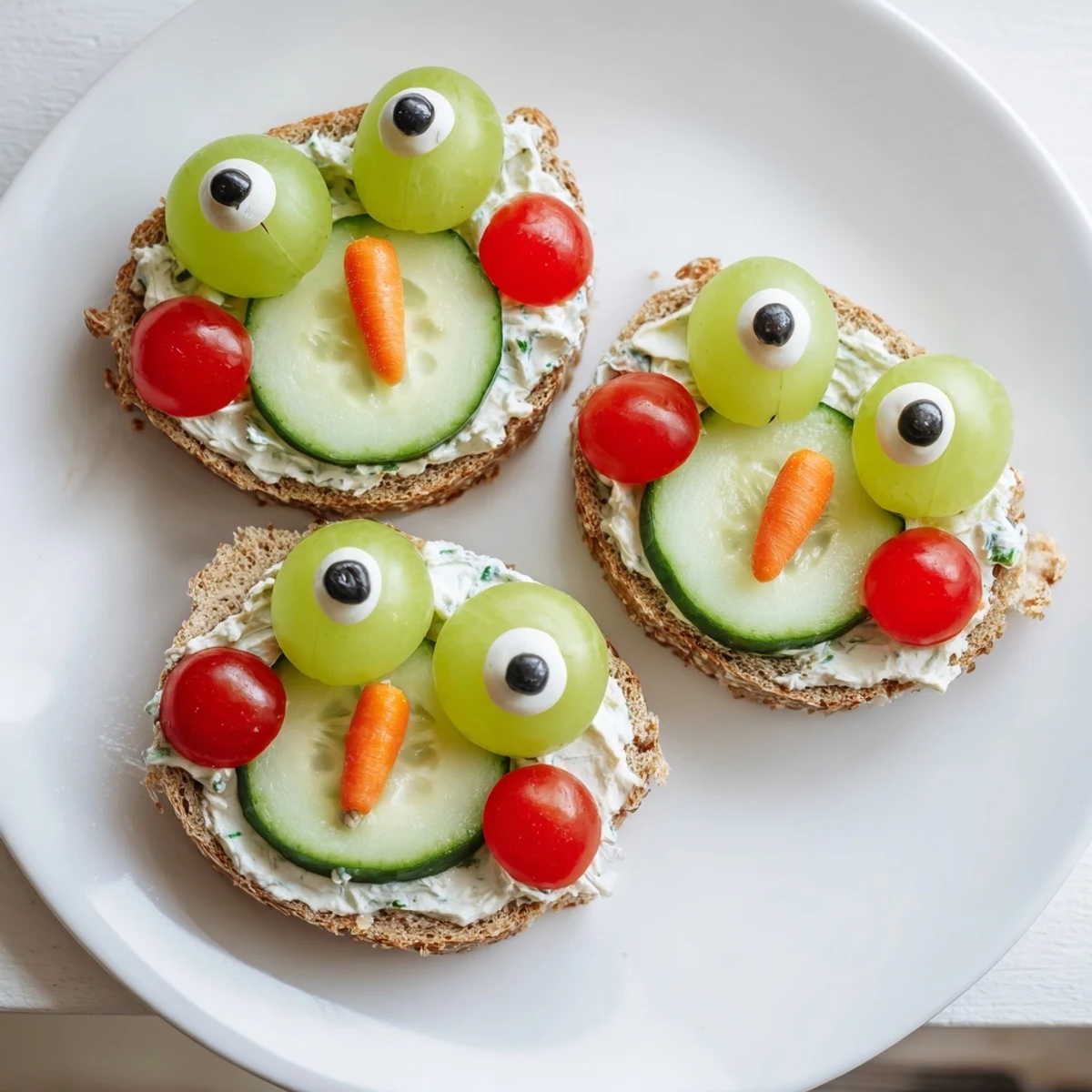 Delicious Prince Charming Froggy Sandwich cutouts with creamy filling, inviting children's lunches, and playful treats.