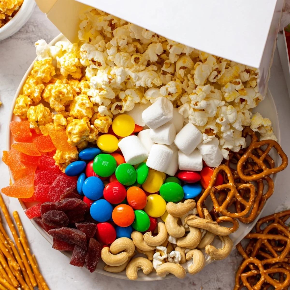 Get ready for fun: These popcorn boxes are full of delicious treats for your viewing pleasure.