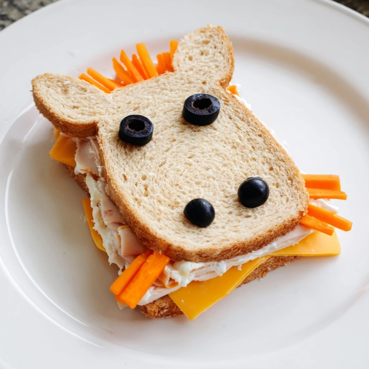 Horse Head Sandwich Cutouts