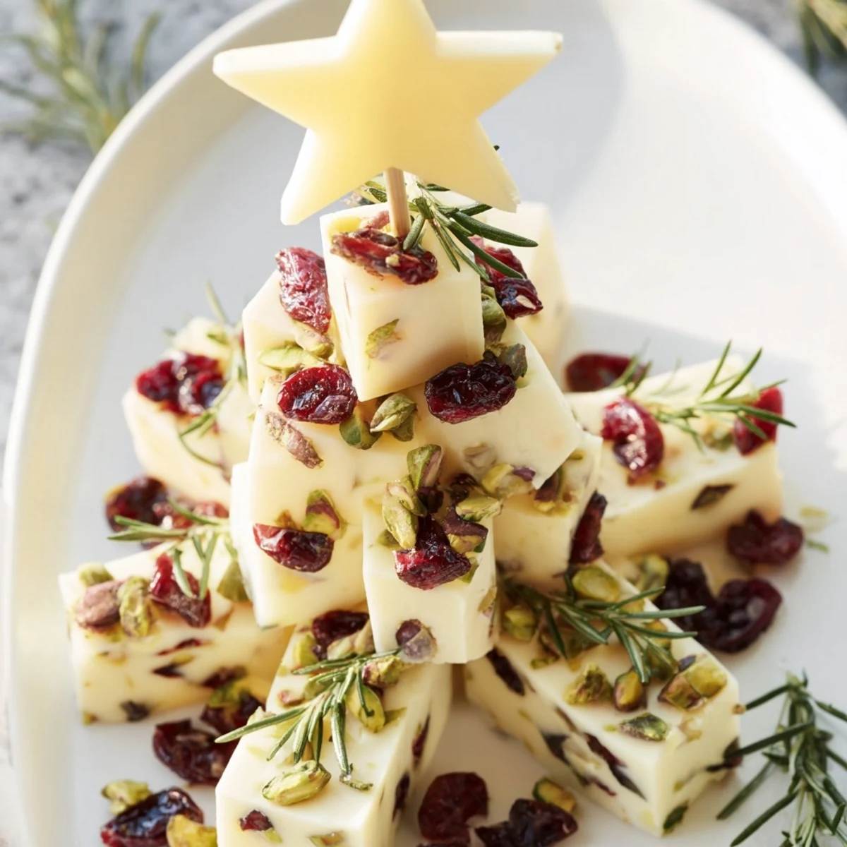 Cranberry White Cheddar Tree