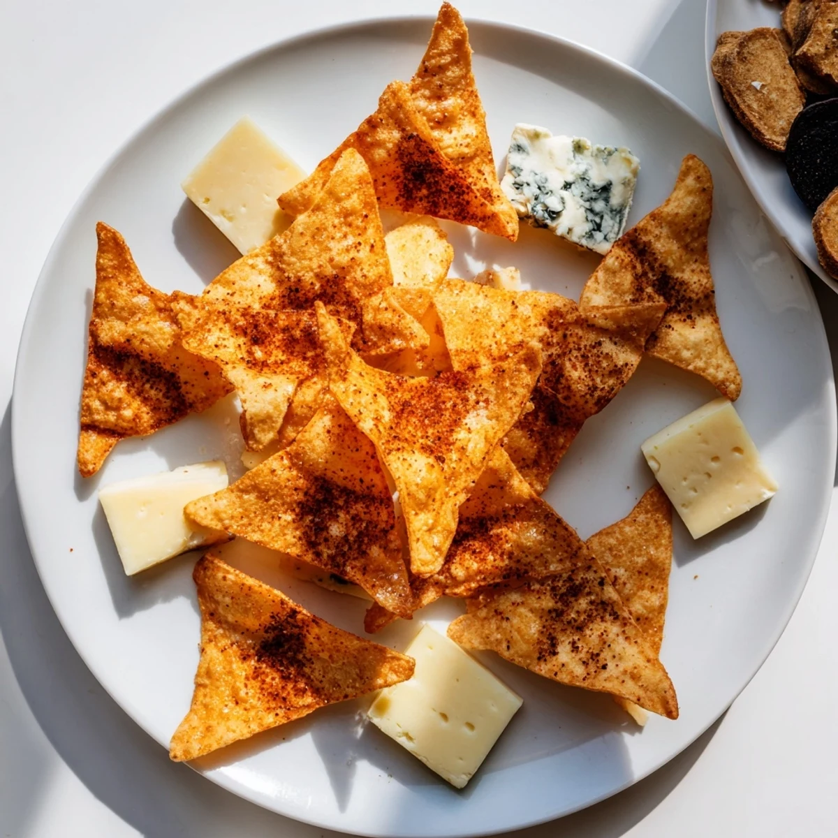A colorful Spooky Night Bat Halloween Board with cheese, crackers, and bat-shaped tortilla chips arranged.