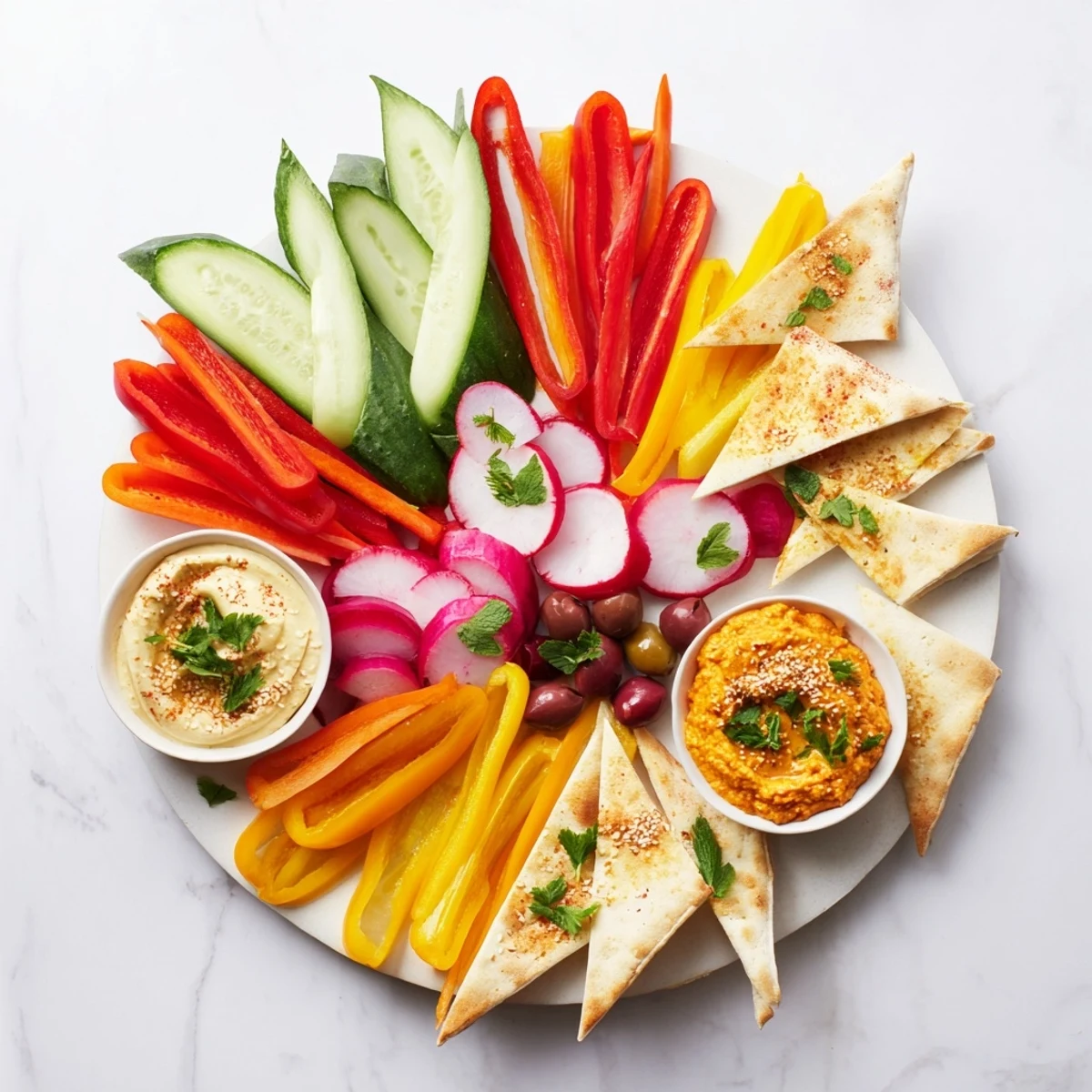 Moroccan Tent Appetizer Platter
