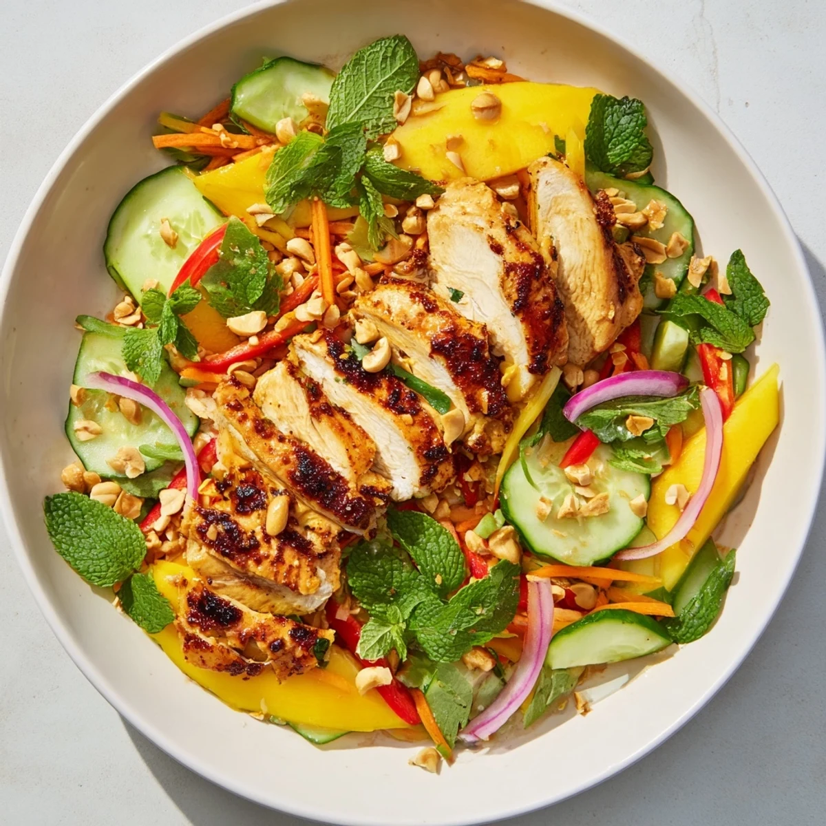 Thai Mango Chicken Salad