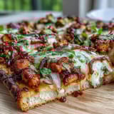 BBQ Chicken Flatbread Pizza