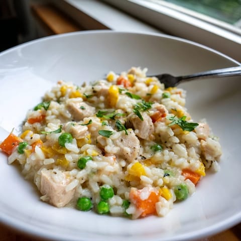 One-Pot Creamy Chicken Rice