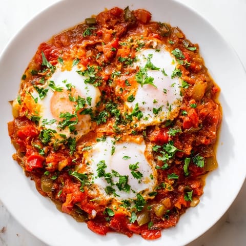 Shakshuka with Spiced Tomatoes