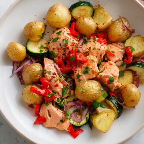 Salmon & Potato Skillet