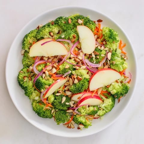 Broccoli Apple Hot Salad