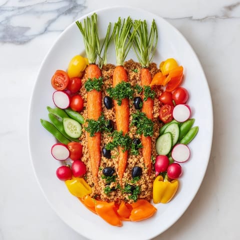 Carrot Patch Veggie Board