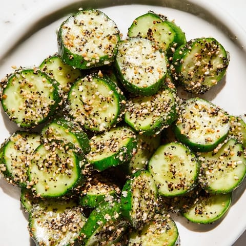 Cucumber with Everything Bagel