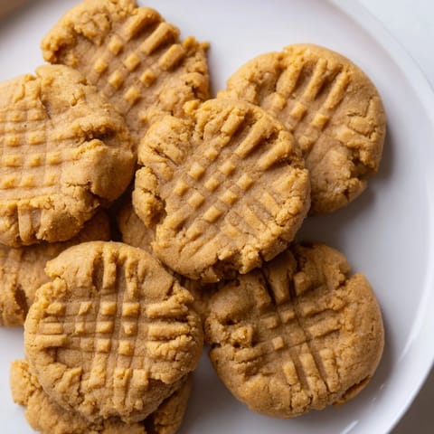 Flourless Peanut Butter Cookies