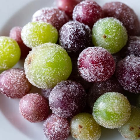 Frozen Grapes Sweet Bite