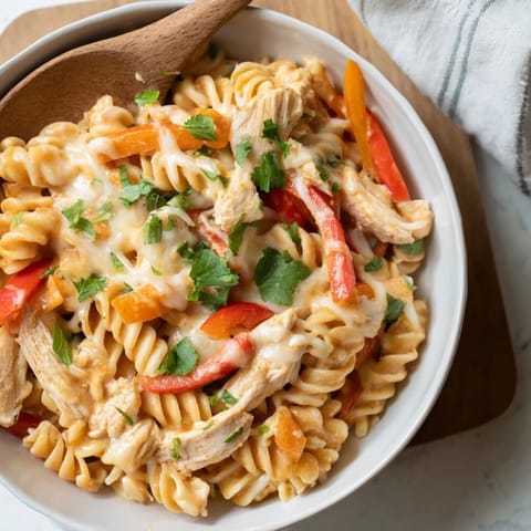 Chicken Fajita Pasta Skillet