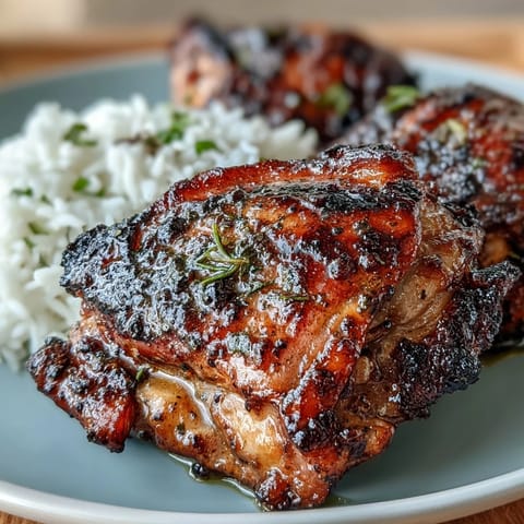 Caribbean jerk chicken and rice with peas, featuring bold spices, creamy coconut, and tender beans for a hearty, flavorful meal.  