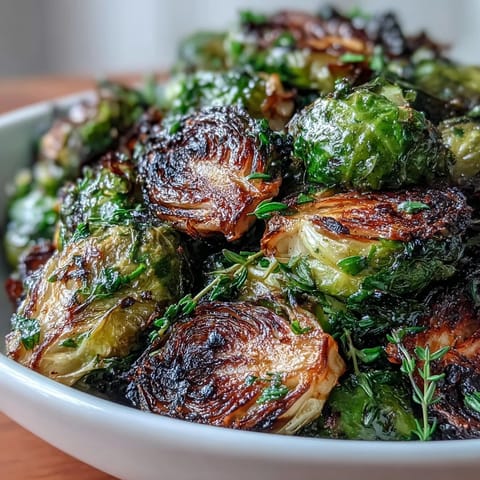 Herb Lemon Brussels Sprouts