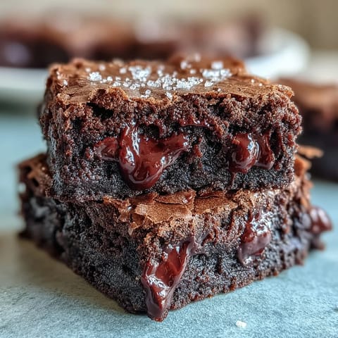 Ultra-fudgy brownies swirled with creamy tahini and rich dark chocolate for a nutty, indulgent dessert.  