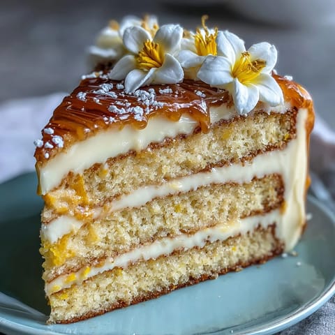 A delicious Gemini Cake, perfect for birthdays, swirled with golden buttery goodness.