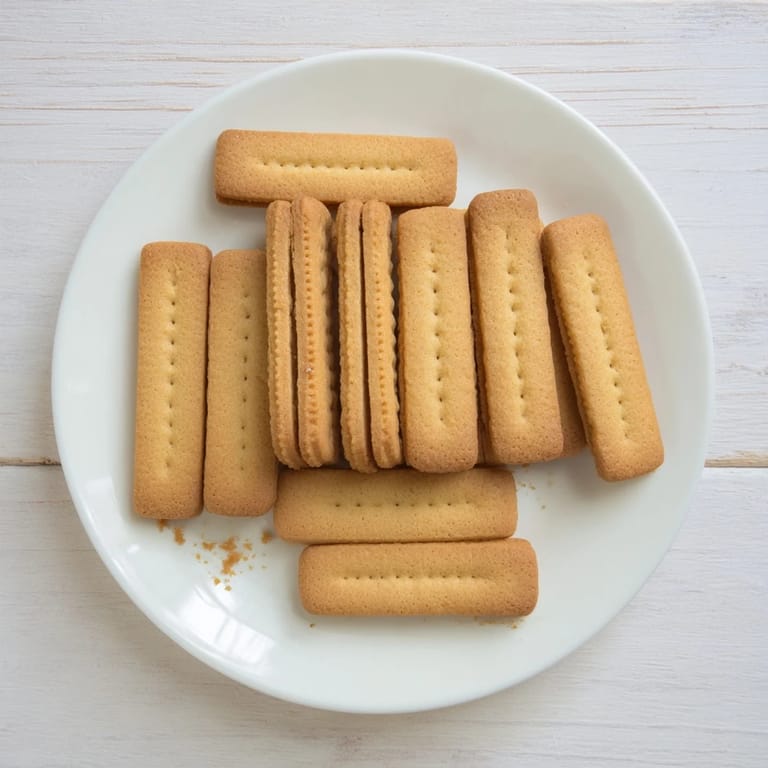 These simple, buttery classic shortbread cookies look irresistibly crumbly and perfectly baked, ready to savor.
