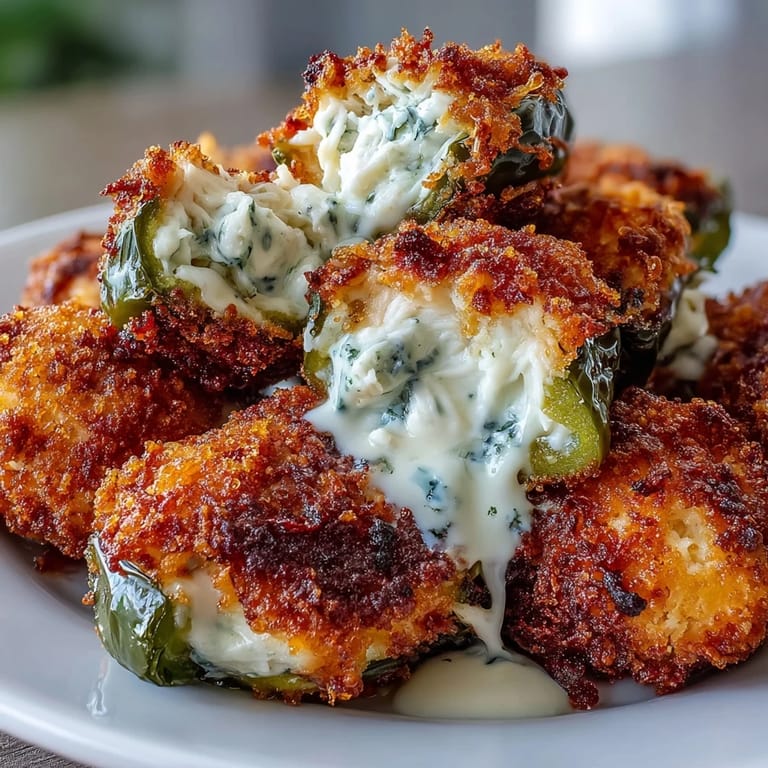 Four Cajun Crab Poppers arranged on a platter with lemon wedges, ready to serve as a zesty Southern appetizer.