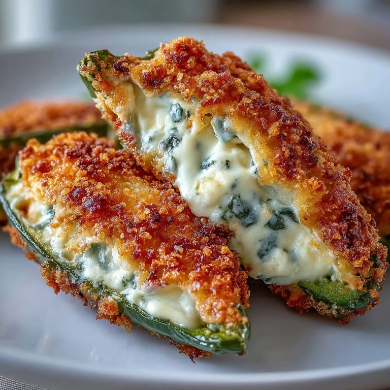 Vegetarian Air Fryer Jalapeño Poppers garnished with fresh chives, served warm alongside a side of ranch dip.